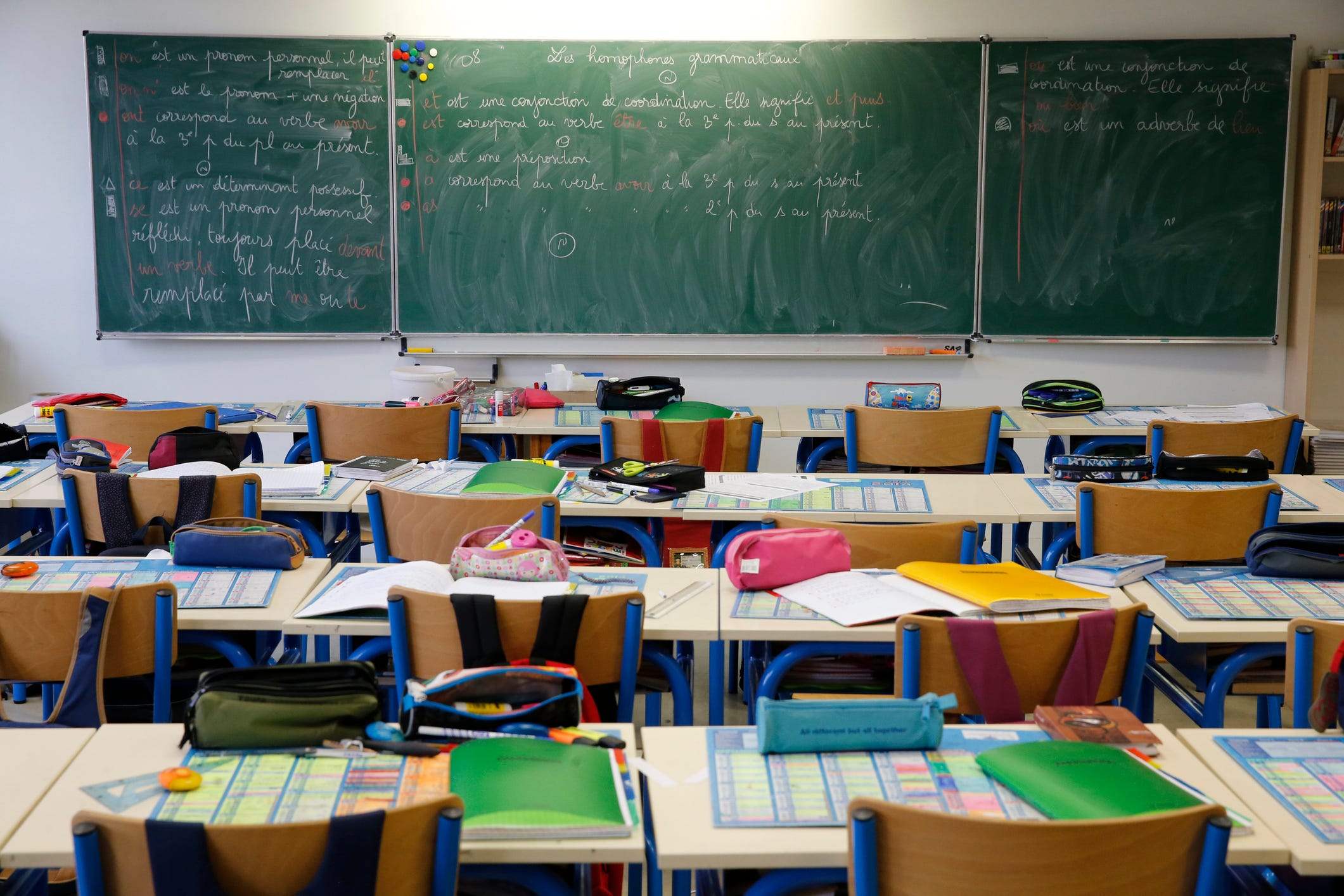 Primary school classroom