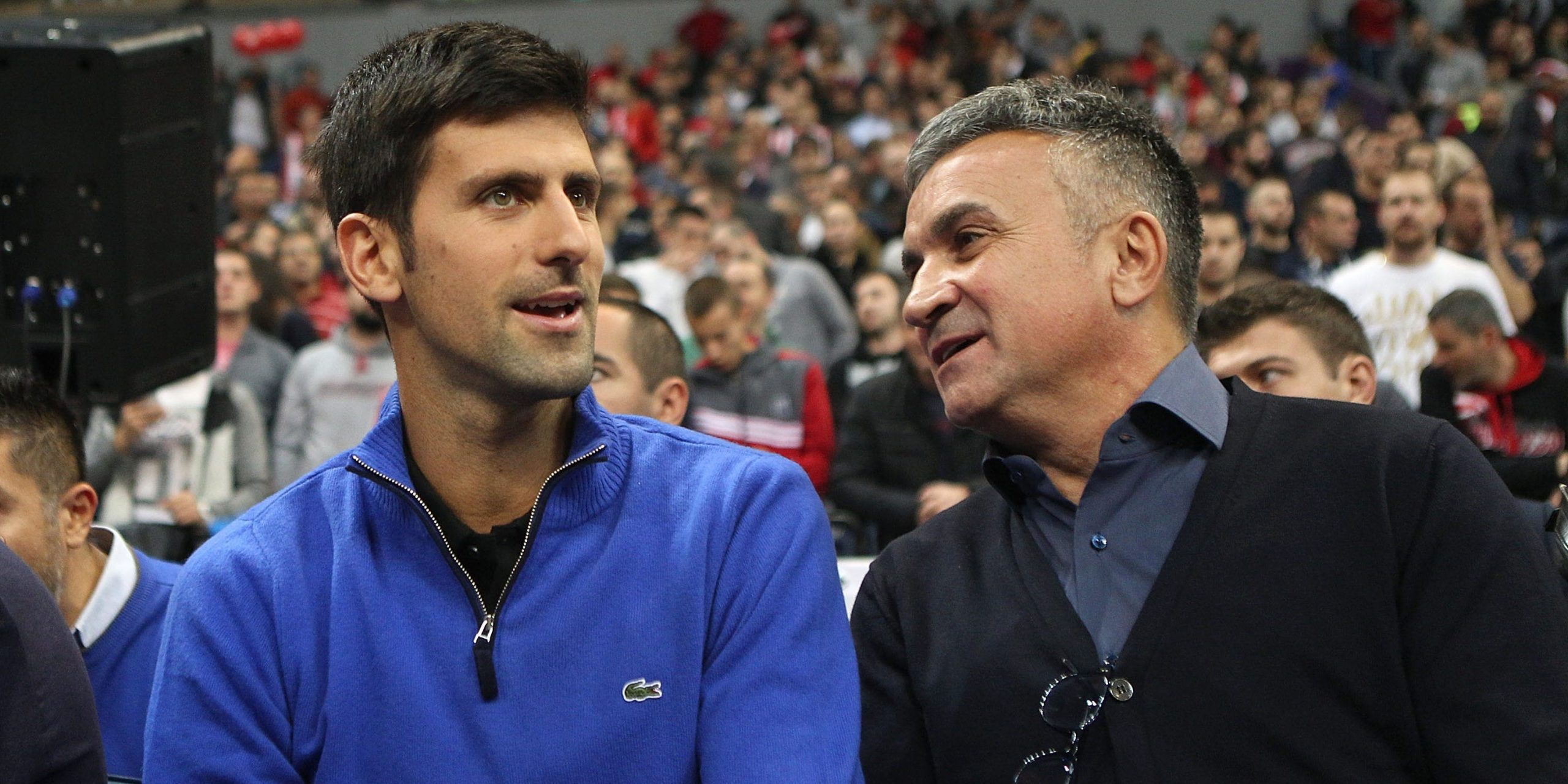 Novak and Srdjan Djokovic.