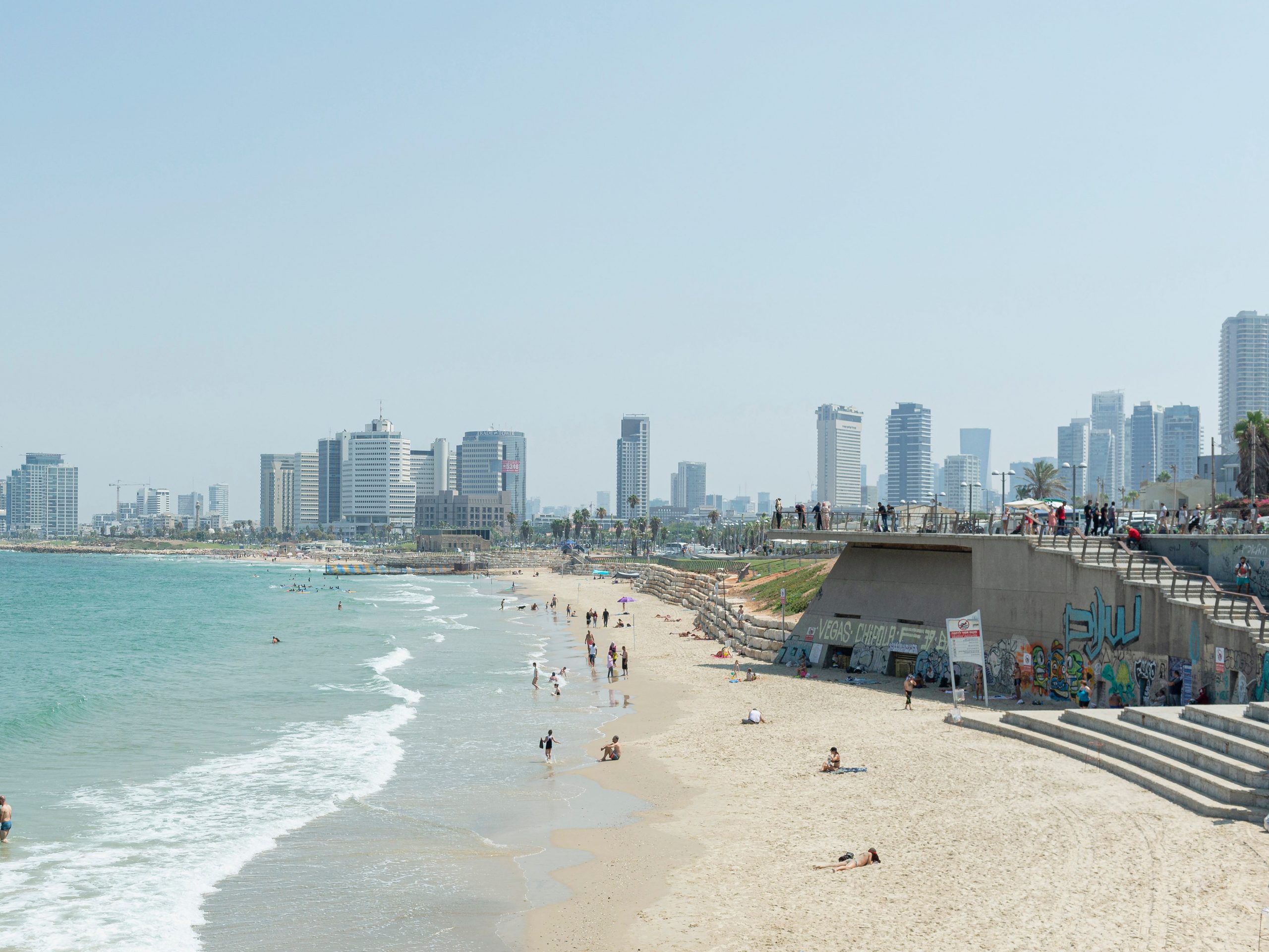 Tel Aviv, Israel cityscape.