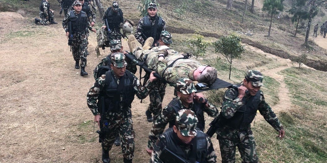 Army Special Forces Green Berets Nepal