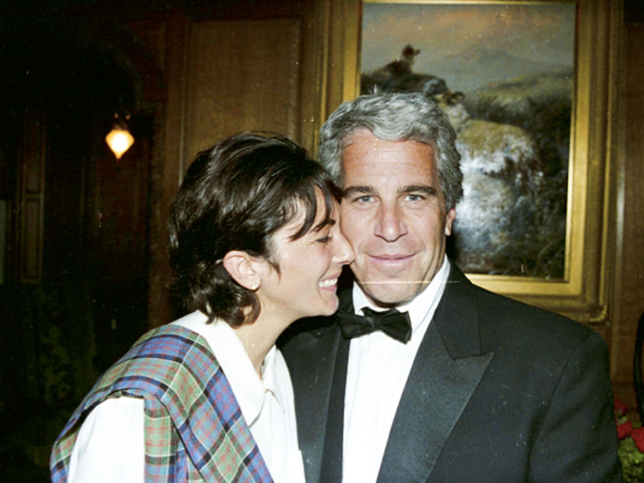 Ghislaine Maxwell Jeffrey Epstein intimate