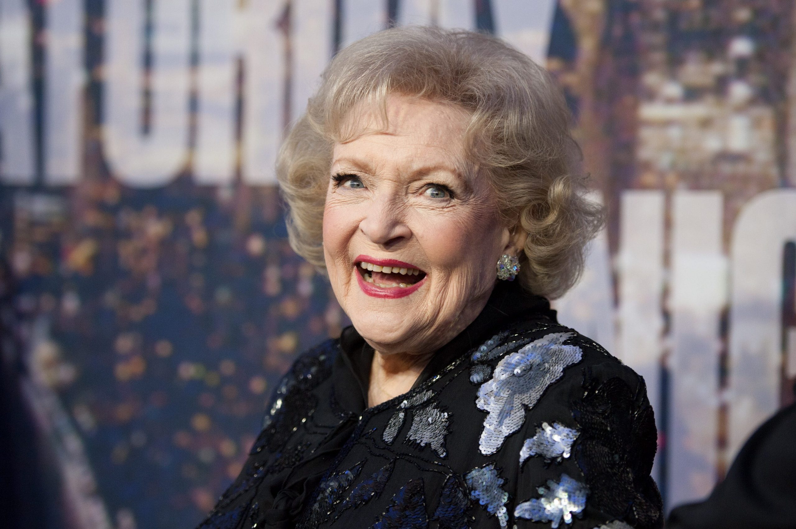 Betty White attends the SNL 40th Anniversary Celebration at Rockefeller Plaza on February 15, 2015 in New York City.