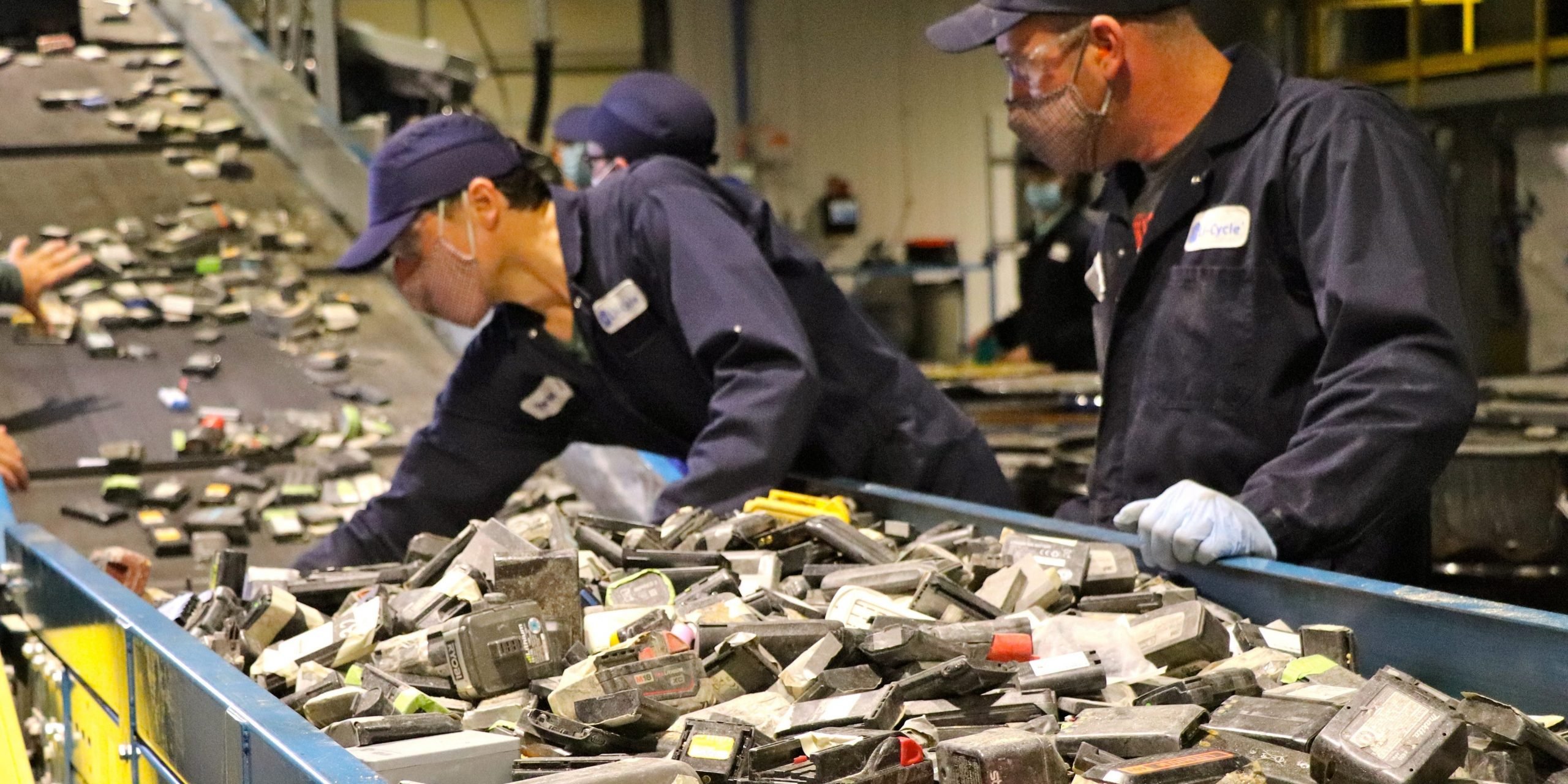 Sorting lithium-ion batteries