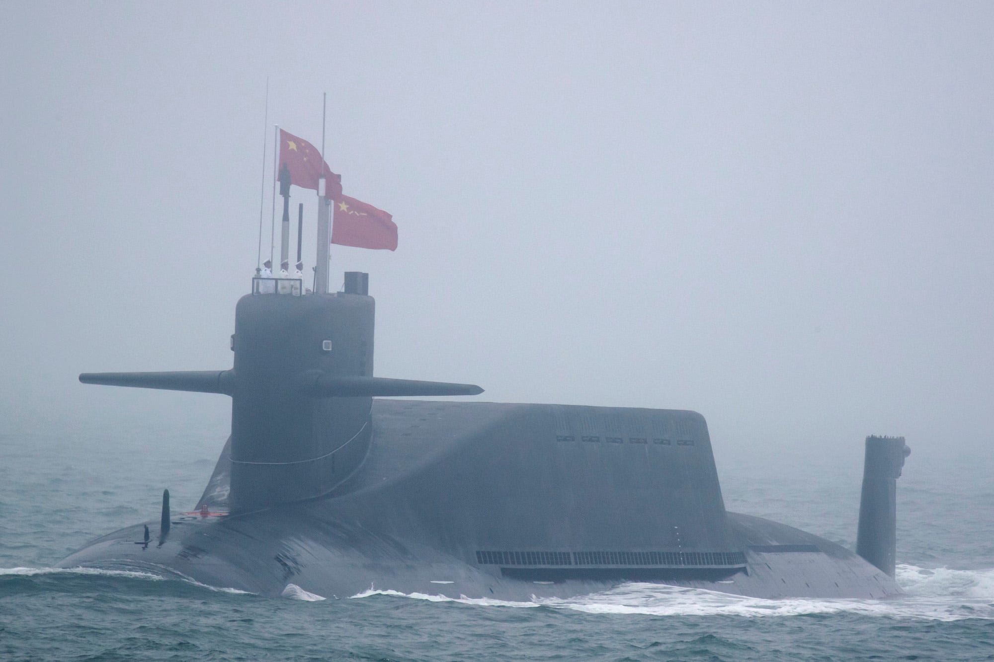 Chinese navy Type 094A Jin-class submarine