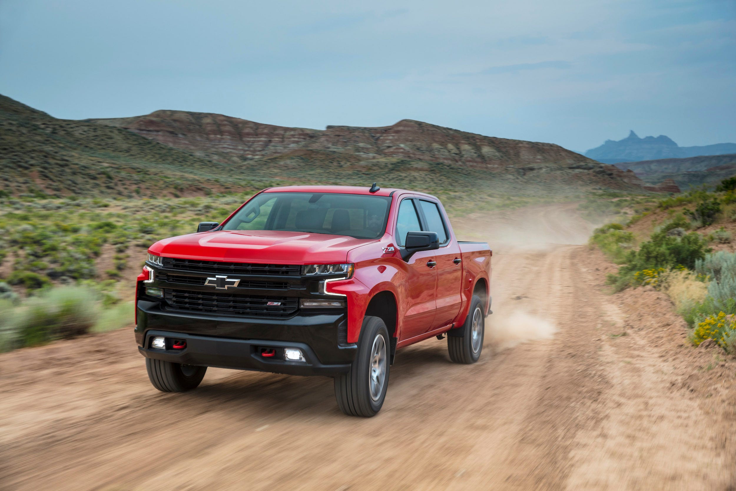 2021 Chevrolet Silverado pickup truck.