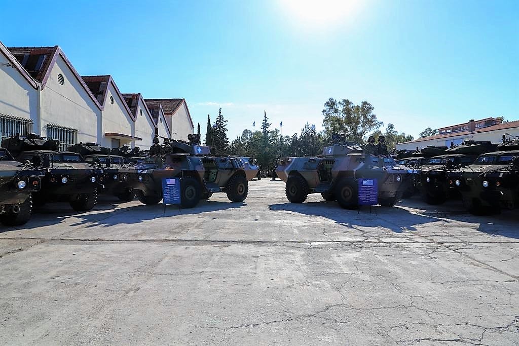 M1117 Guardian armored vehicles in Greece