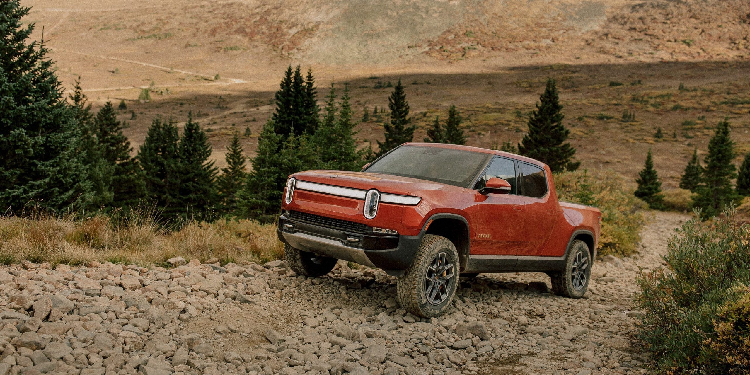 The 2022 Rivian R1T.