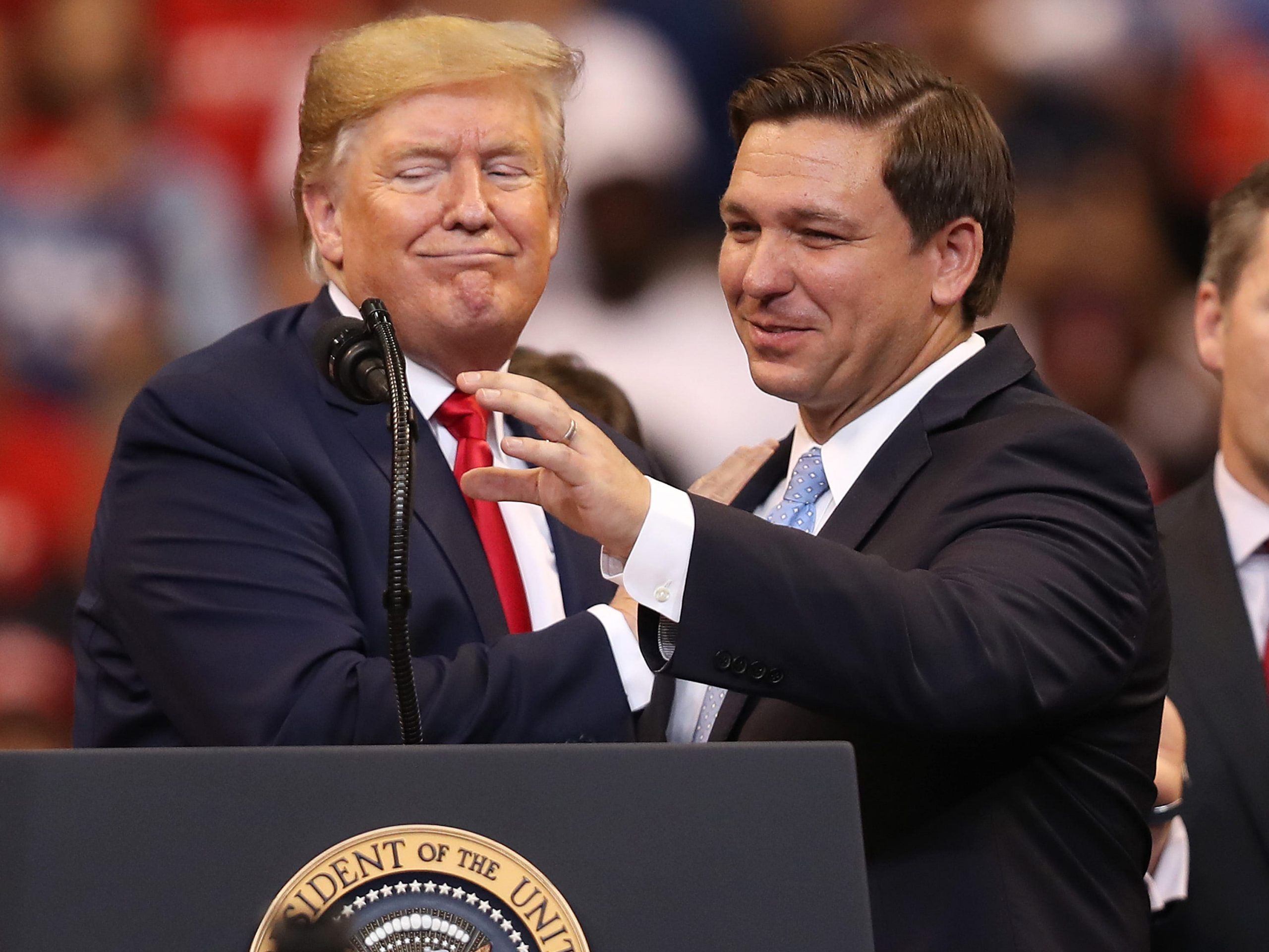 donald trump ron desantis