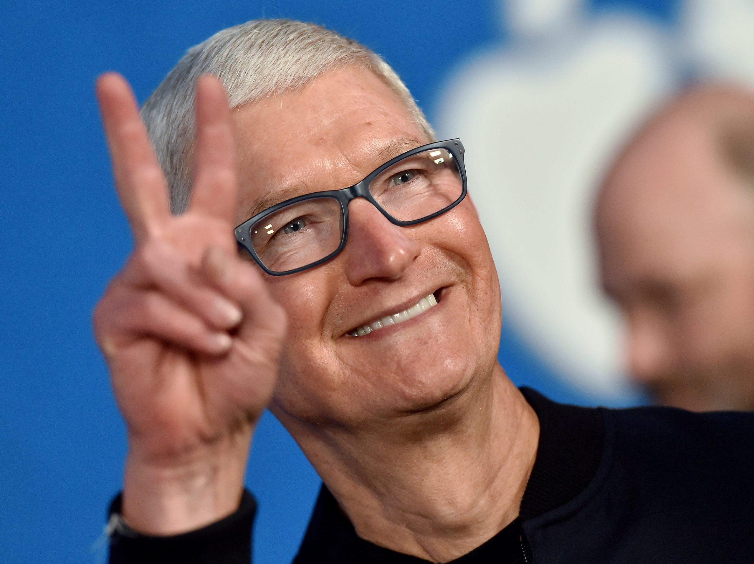 Apple CEO Tim Cook attends Apple's "Ted Lasso" Season 2 Premiere at Pacific Design Center on July 15, 2021 in West Hollywood, California.