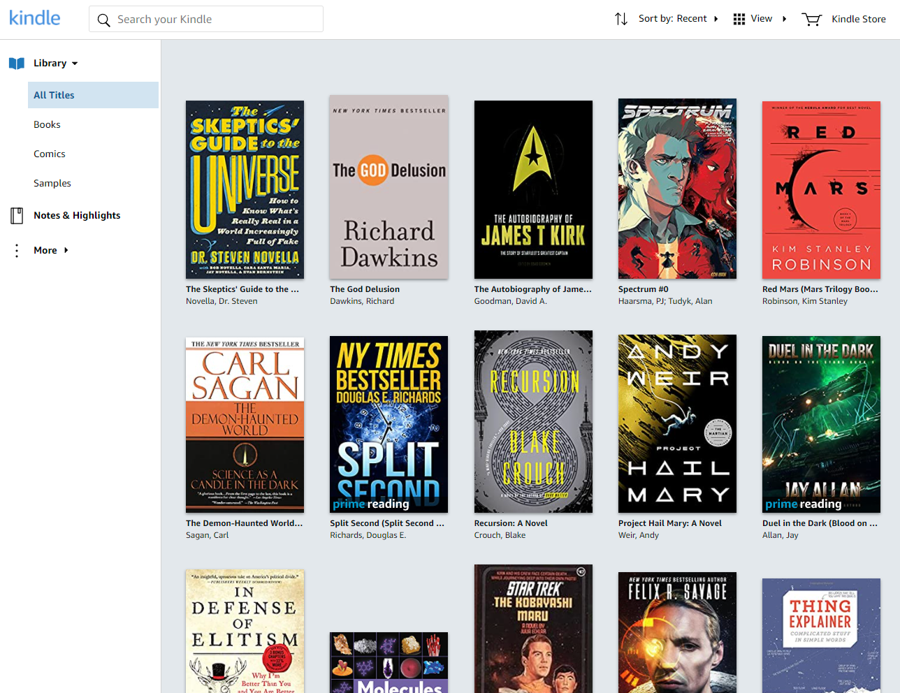 Kindle Cloud Reader in Chrome