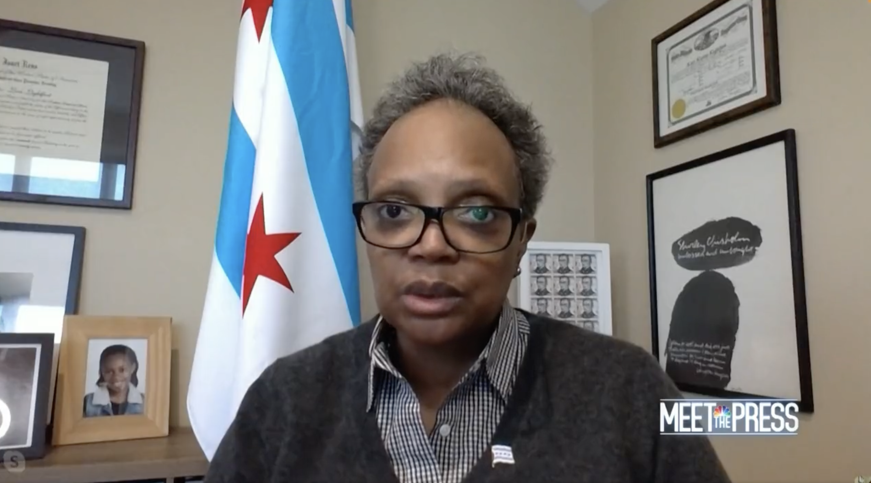 Mayor Lori Lightfoot.