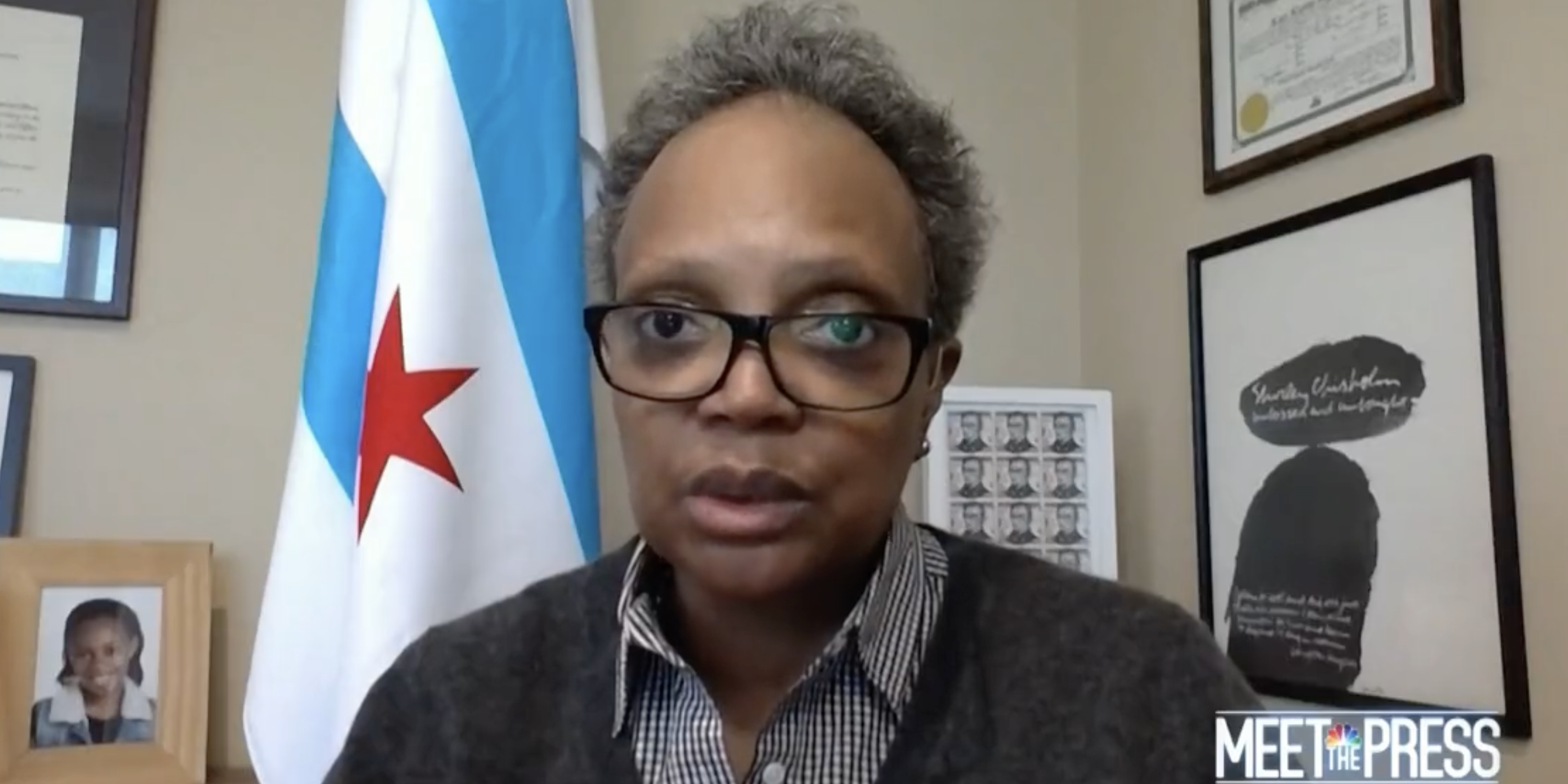 Mayor Lori Lightfoot.