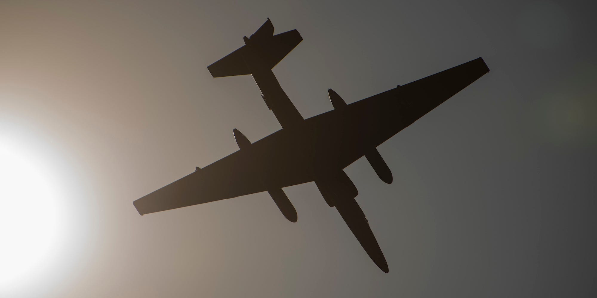 U-2 in flight