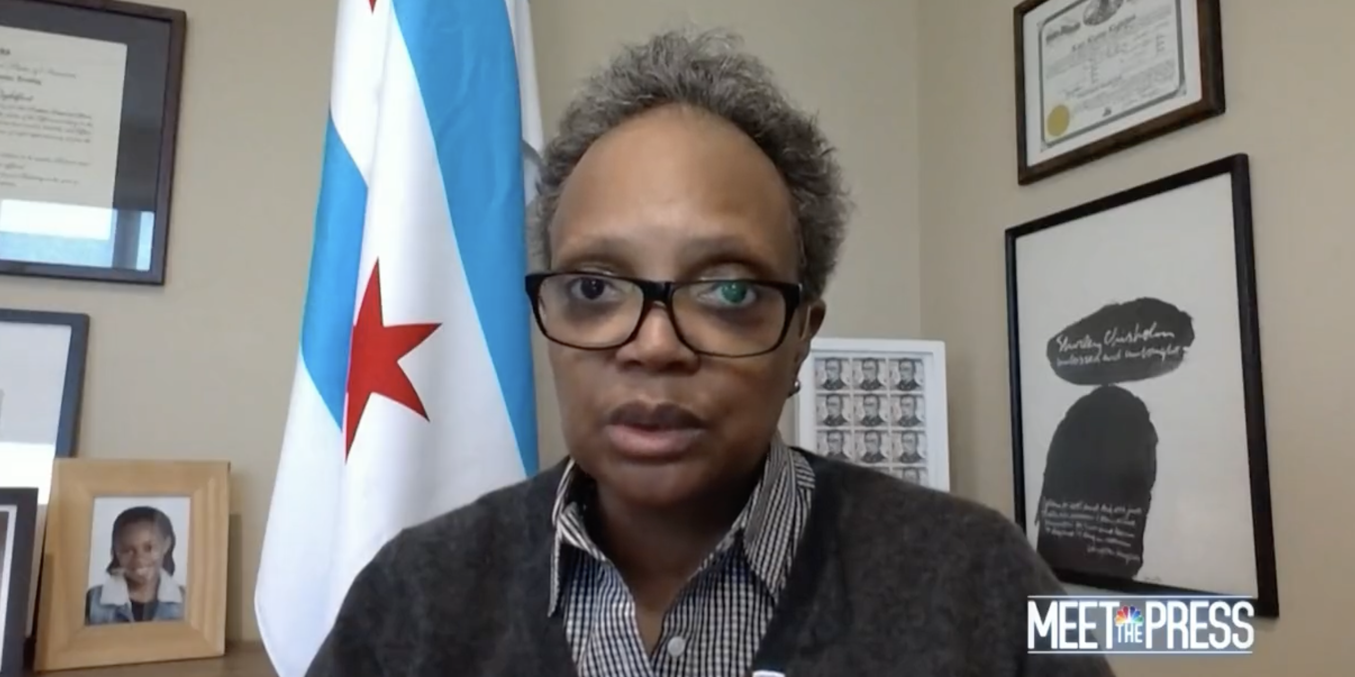 Mayor Lori Lightfoot.