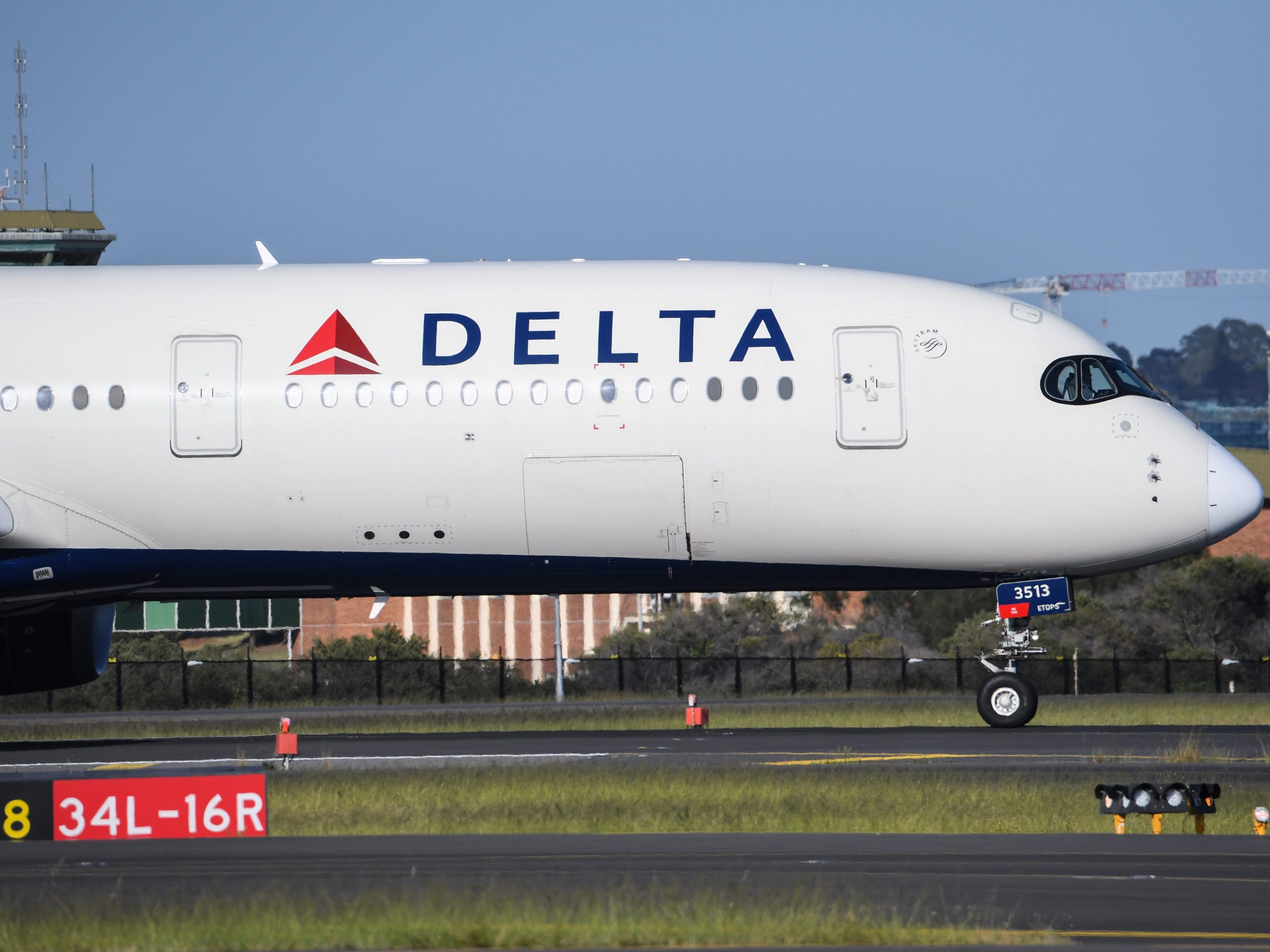 A Delta aircraft.