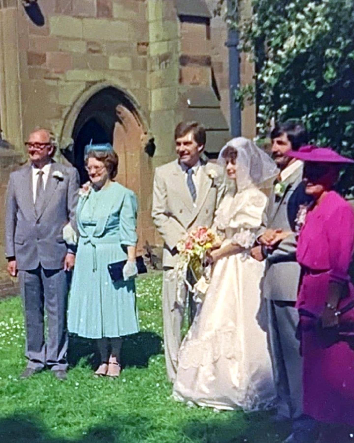 A wedding party outside a church in Birmingham, as discovered by Stephanie Yau and James Black.