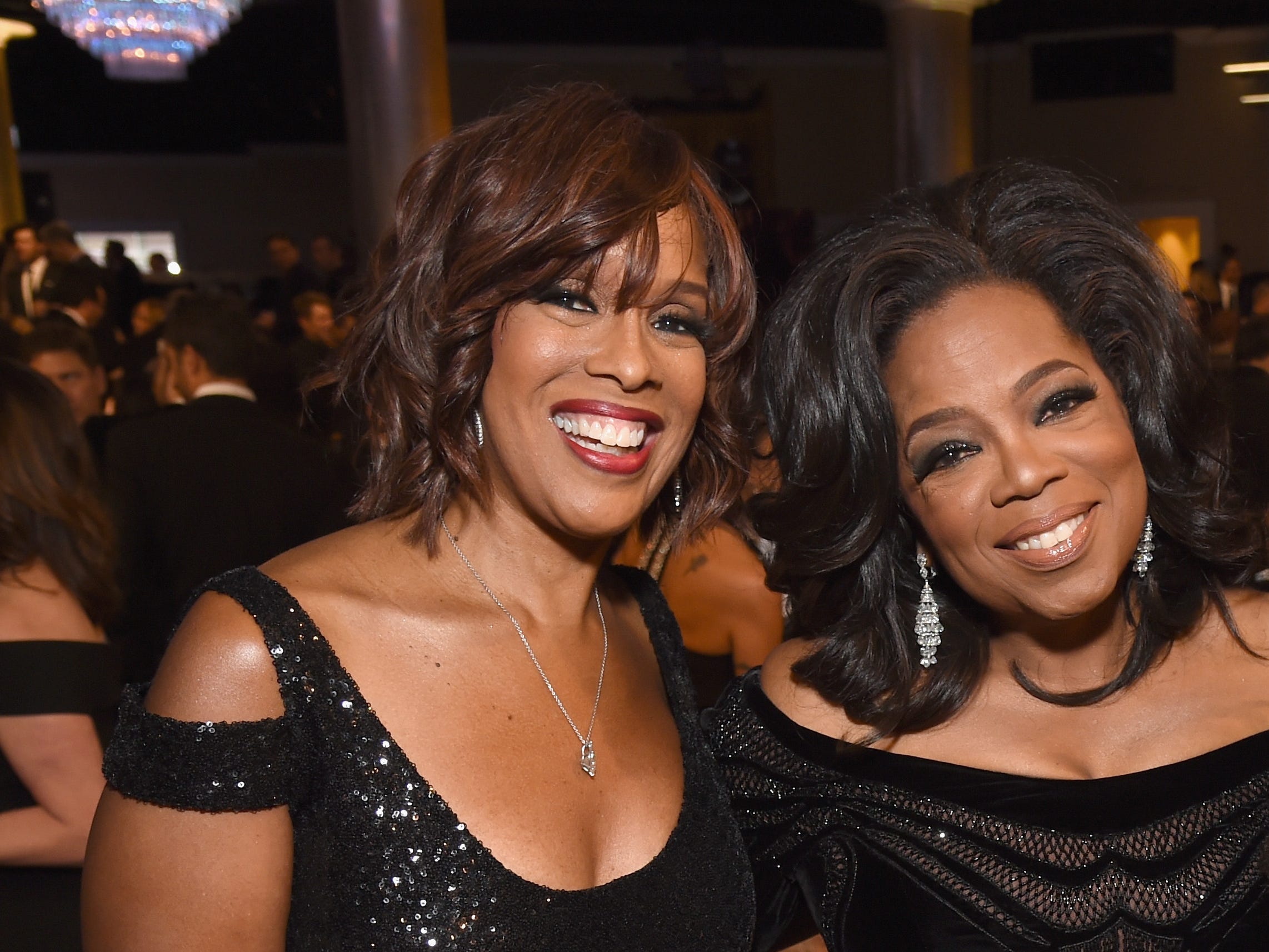 Oprah Winfrey and Gayle King.