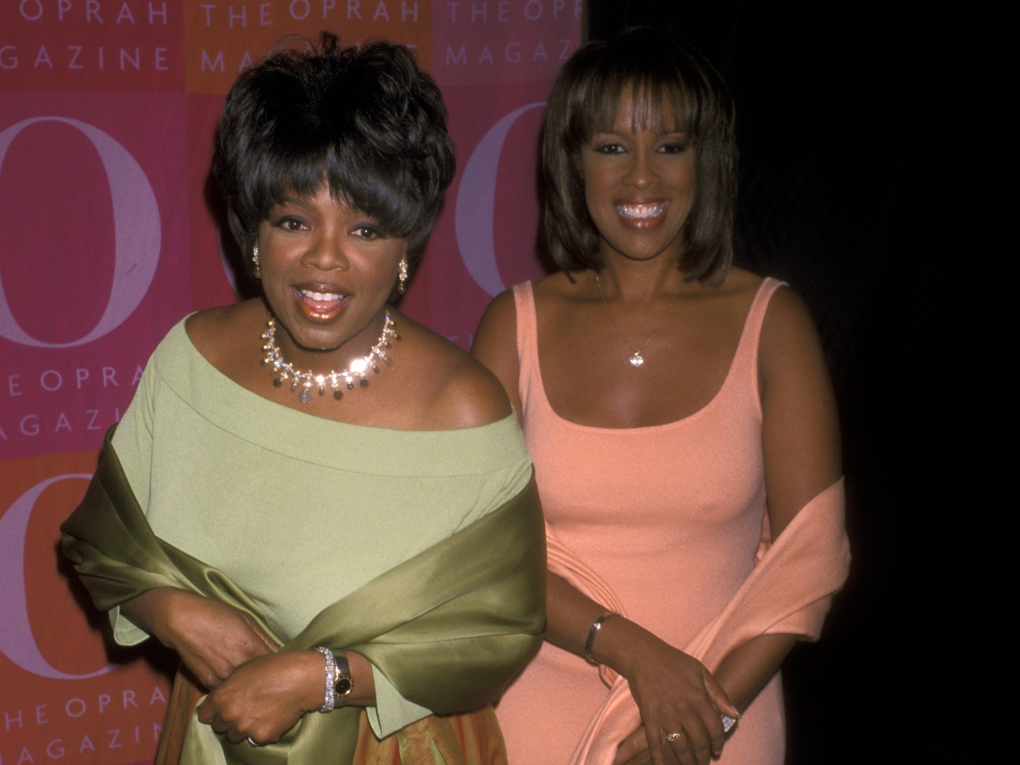 Oprah Winfrey and Gayle King.