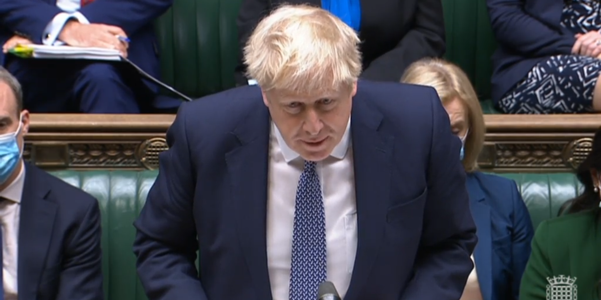 Boris Johnson apology January 2022 lockdown party