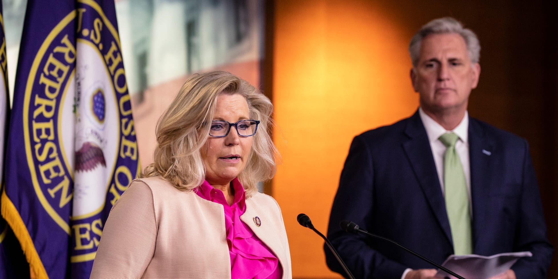 Liz Cheney Kevin McCarthy