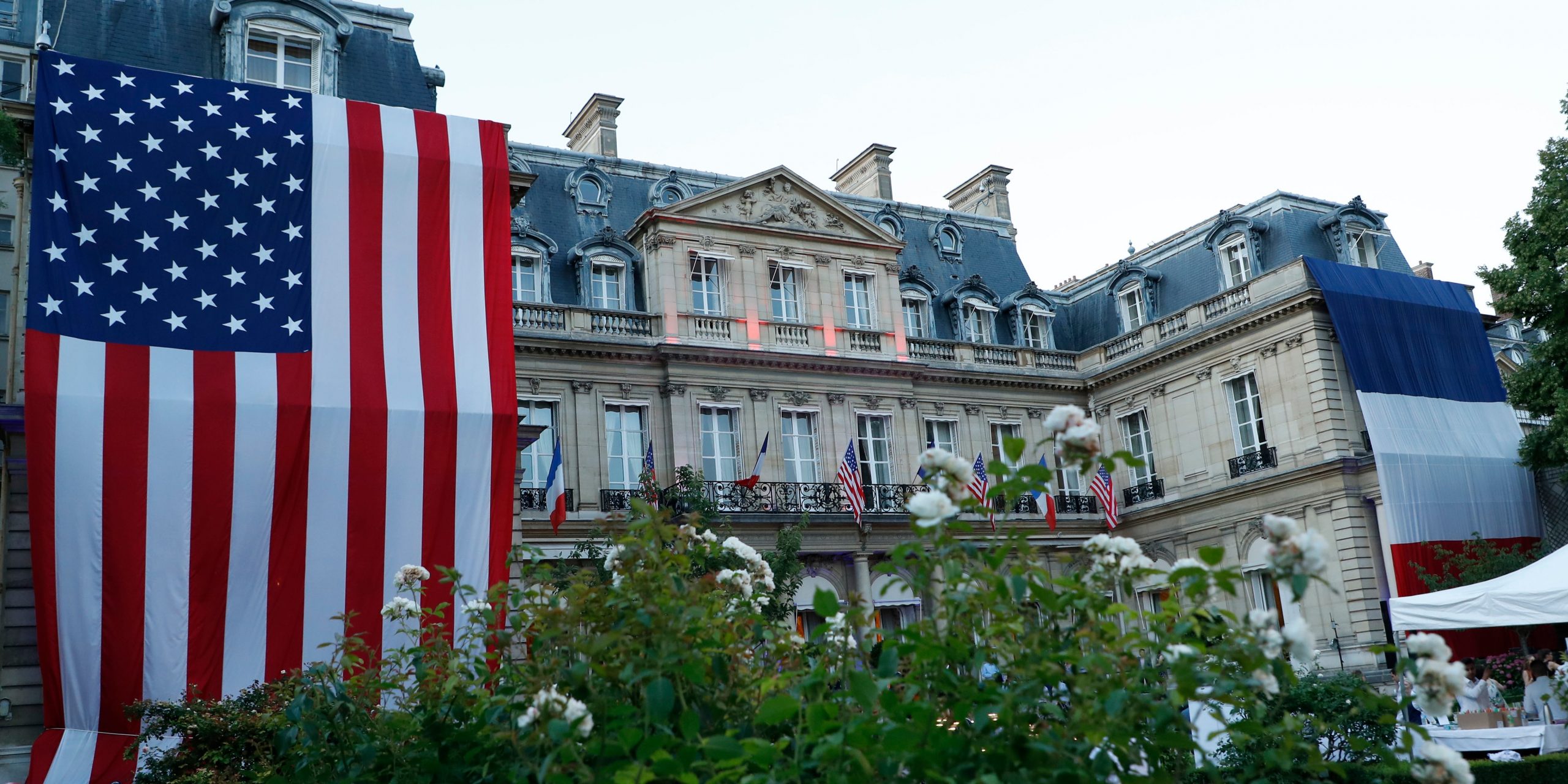PARIS, FRANCE - JUNE 27: Illustration view during US Embassy celebrates America's 243rd Independence Day and 50th Anniversary of the First Man on the Moon. Held at US Ambassy on June 27, 2019 in Paris, France. (Photo by Bertrand Rindoff Petroff/Getty Images)