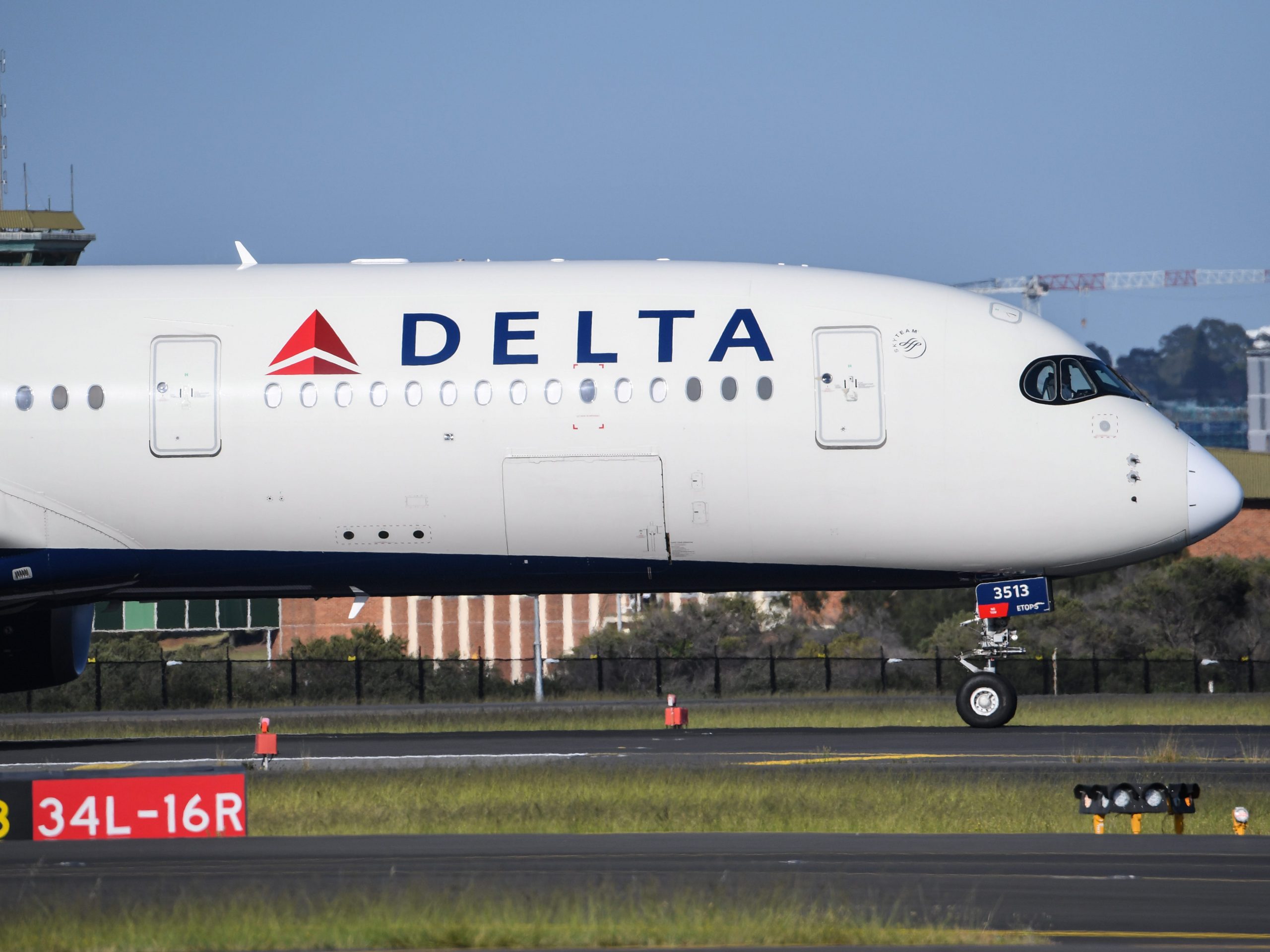 A Delta aircraft.