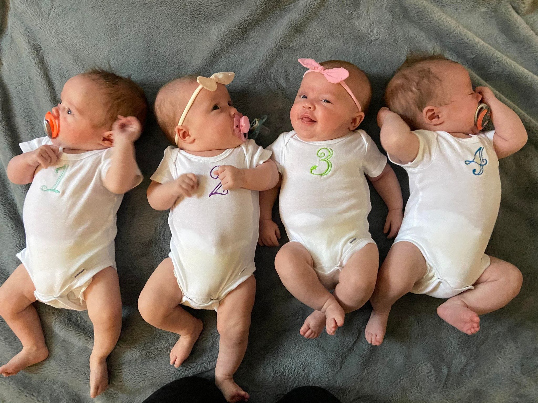 A Woman Had Spontaneous Quadruplets. The Chances Of This Happening Are ...