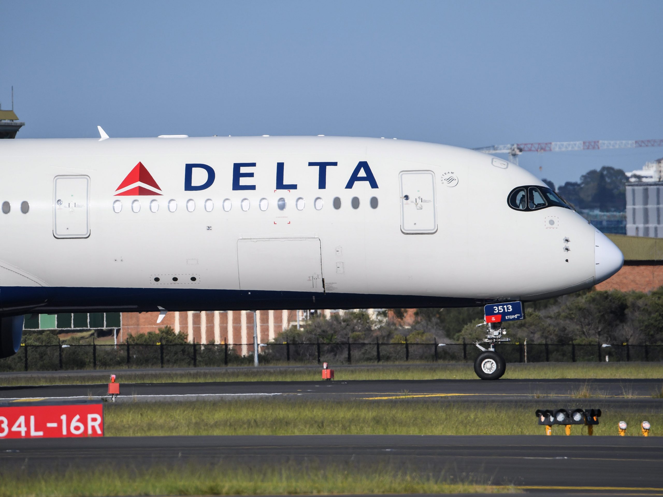 A Delta aircraft.