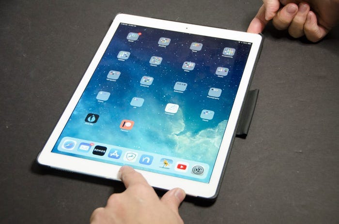 Restarting an iPad