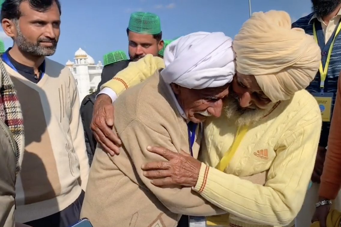 Two brothers reunite after being separated for 74 years by the partition of India.