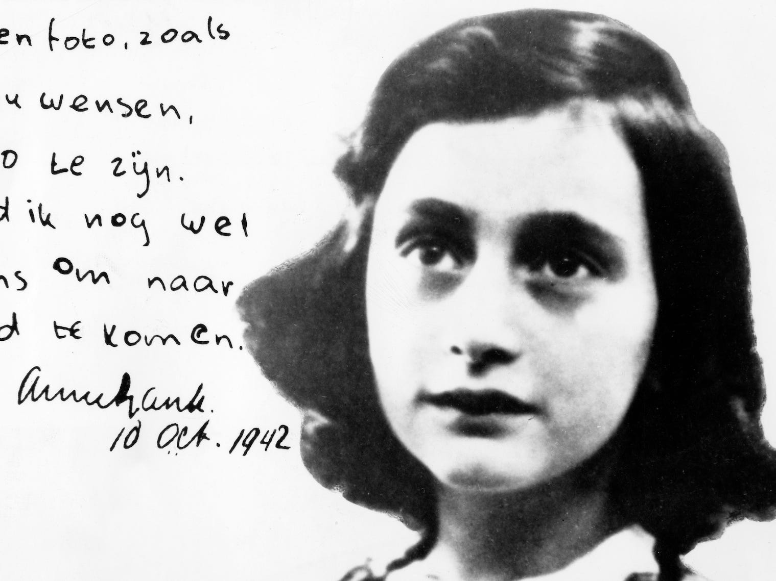Anne Frank, German Jew who emigrated with her family to the Netherlands during the Nazi period.