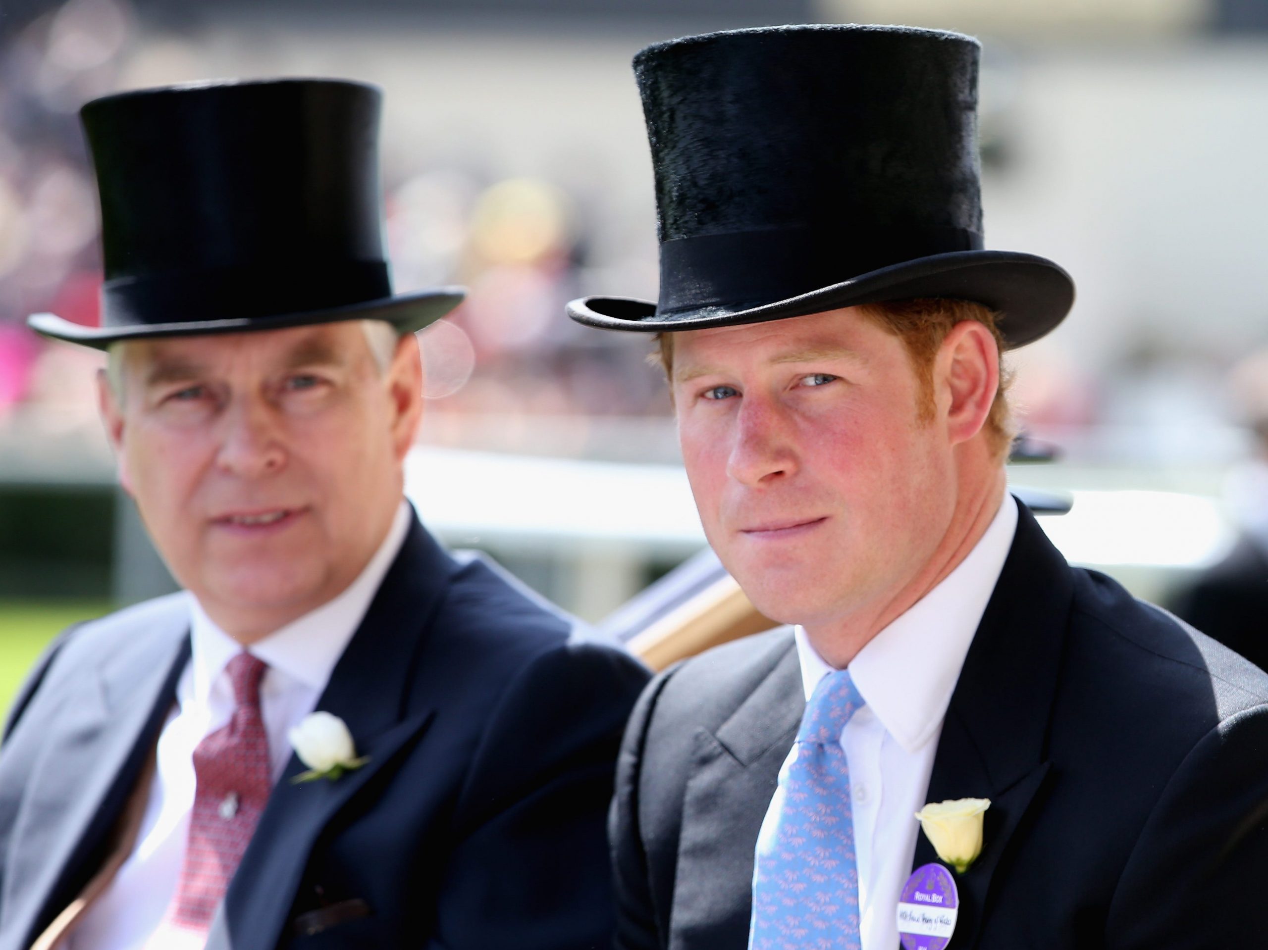 Prince Harry and Prince Andrew.