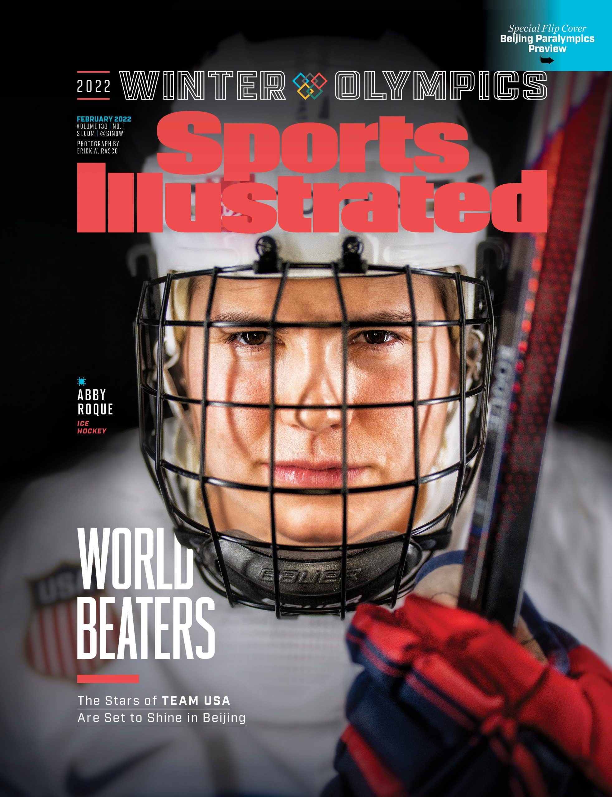 Abby Roque is one of four cover athletes for Sports Illustrated's 2022 Olympics issue.