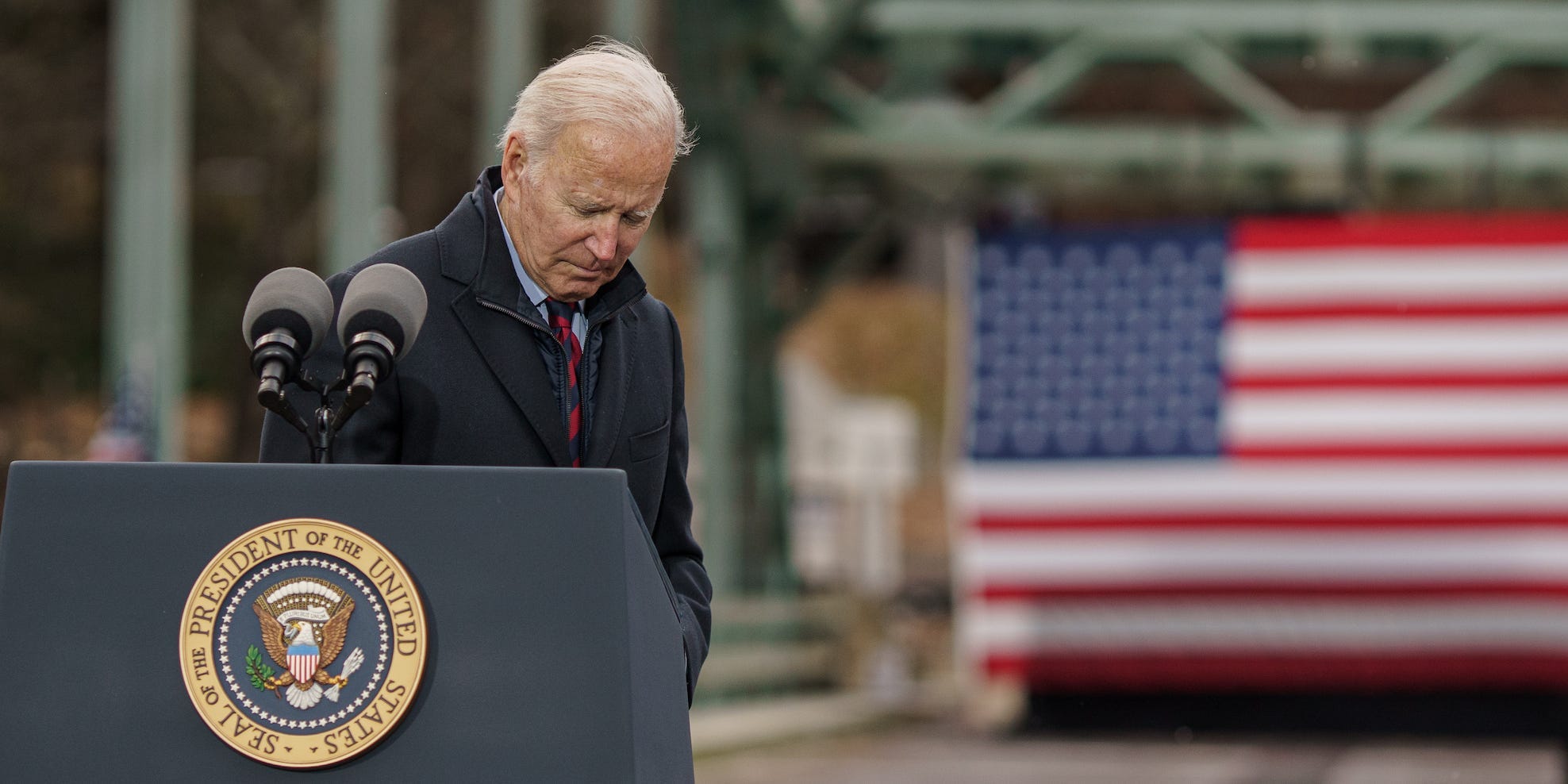 How Biden's Approval Rating Plunged From 60% To Historic Lows Over His ...