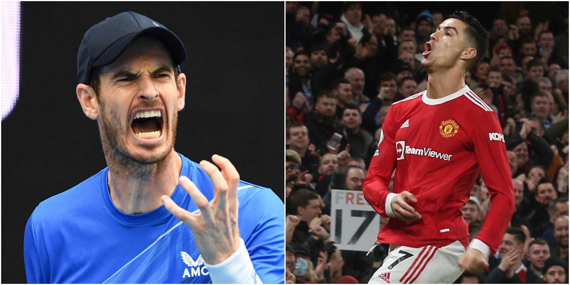 Andy Murray, Cristiano Ronaldo