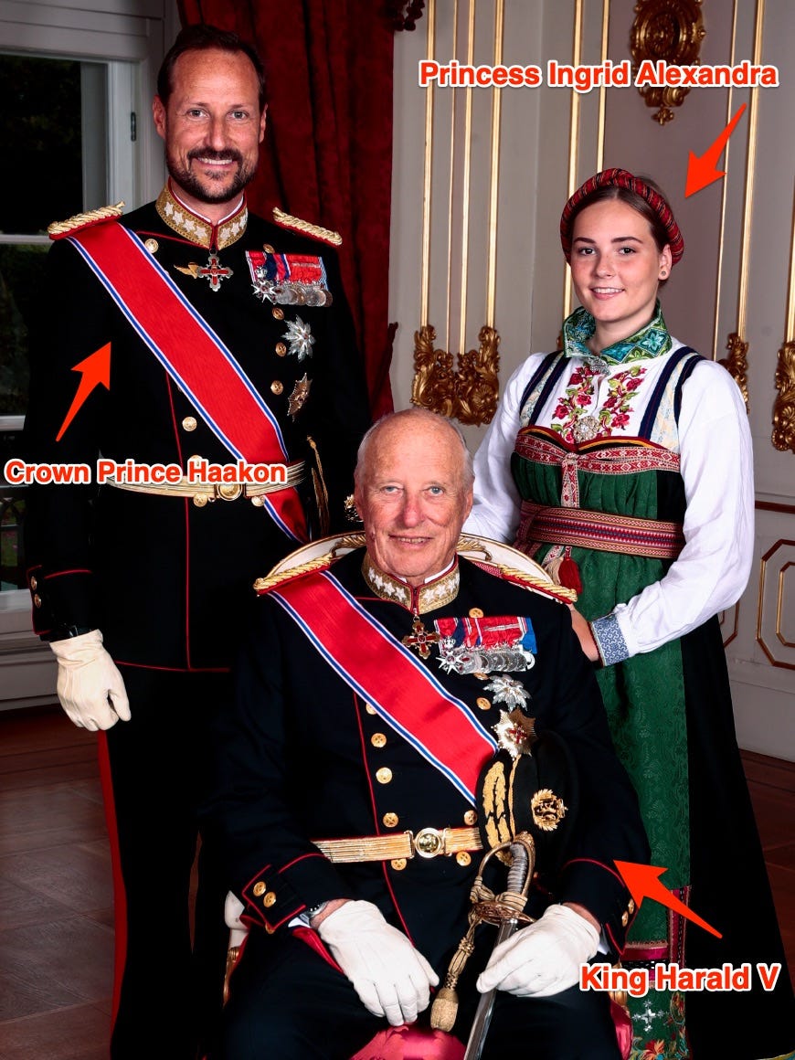 Norway royals.