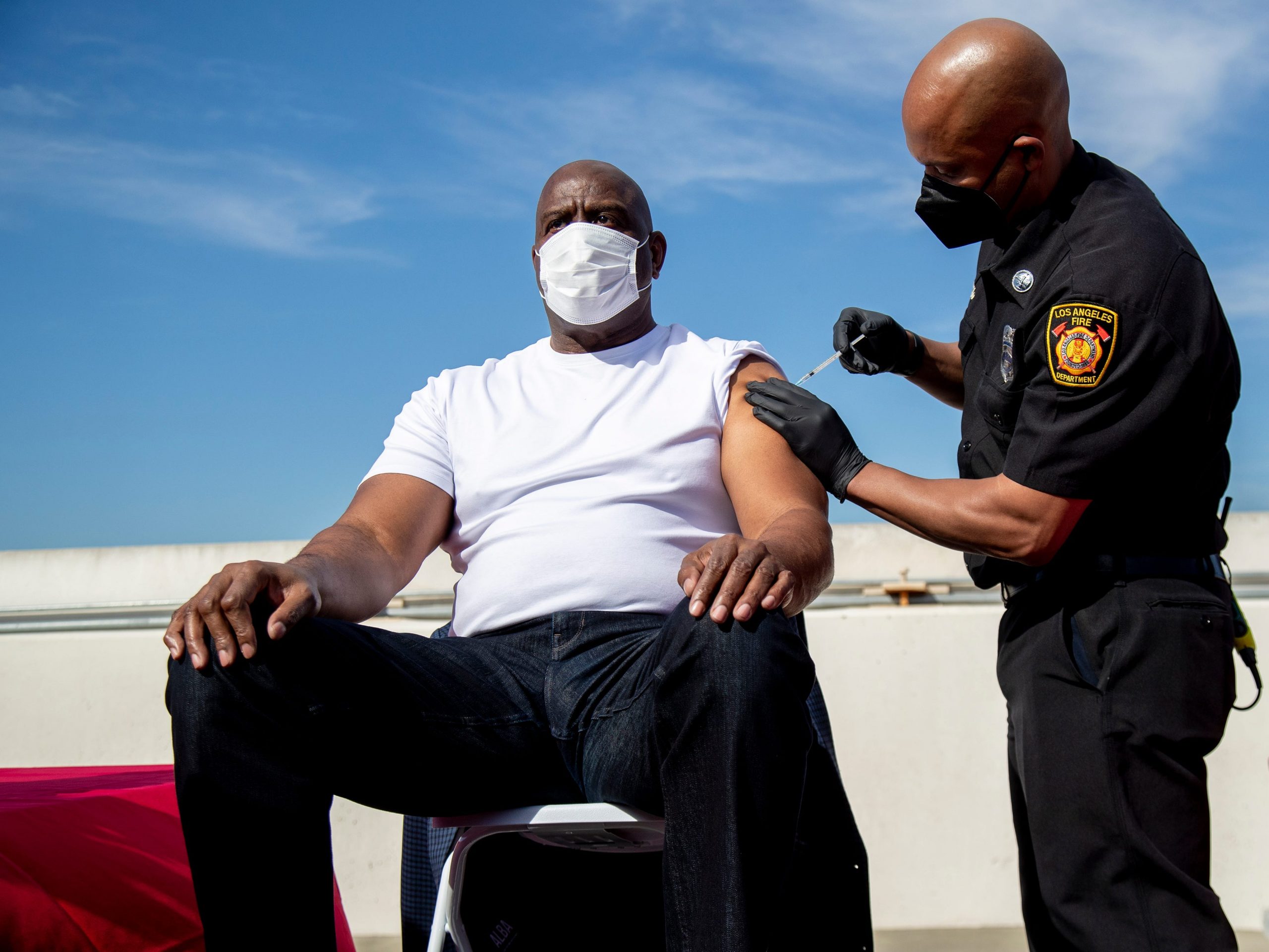 magic johnson vaccine