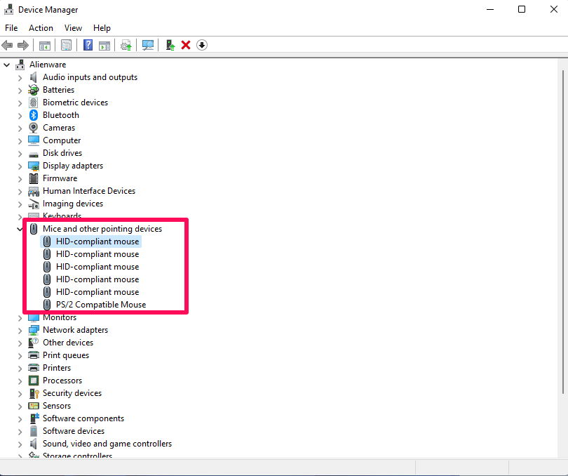 Device Manager in Windows