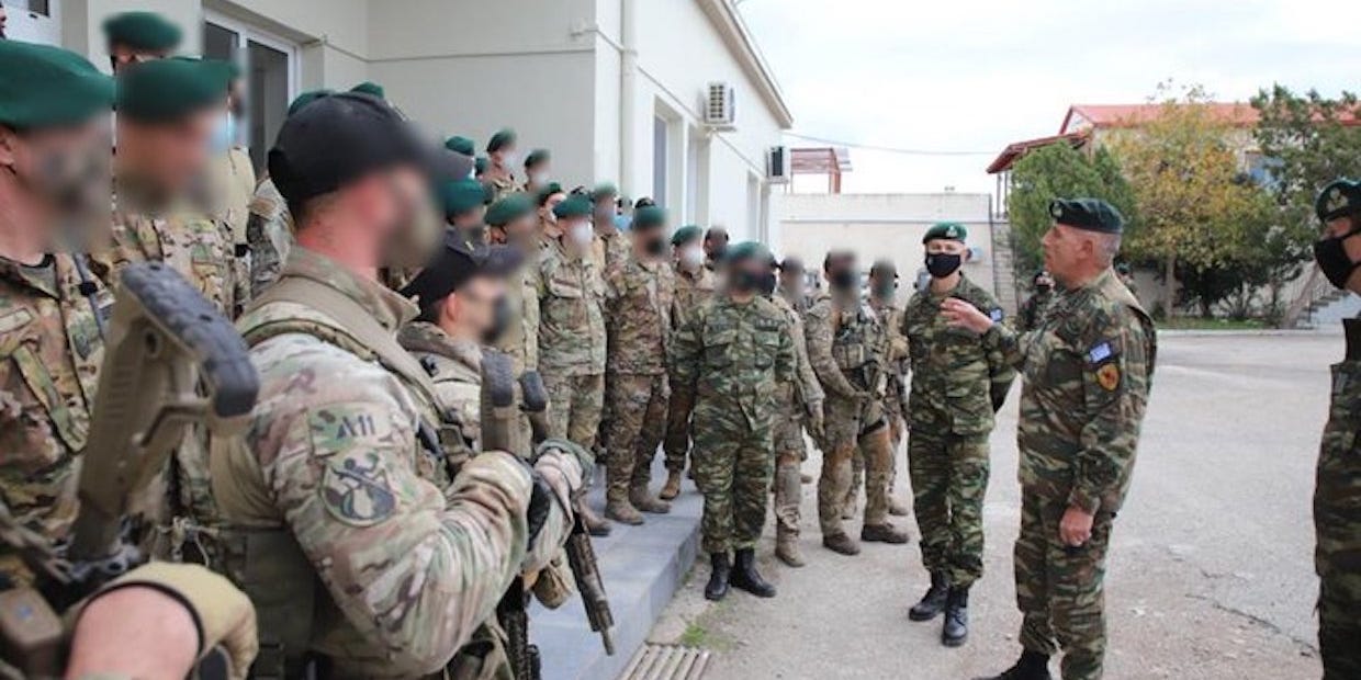 Greek Special Paratroopers Section ΕΤΑ