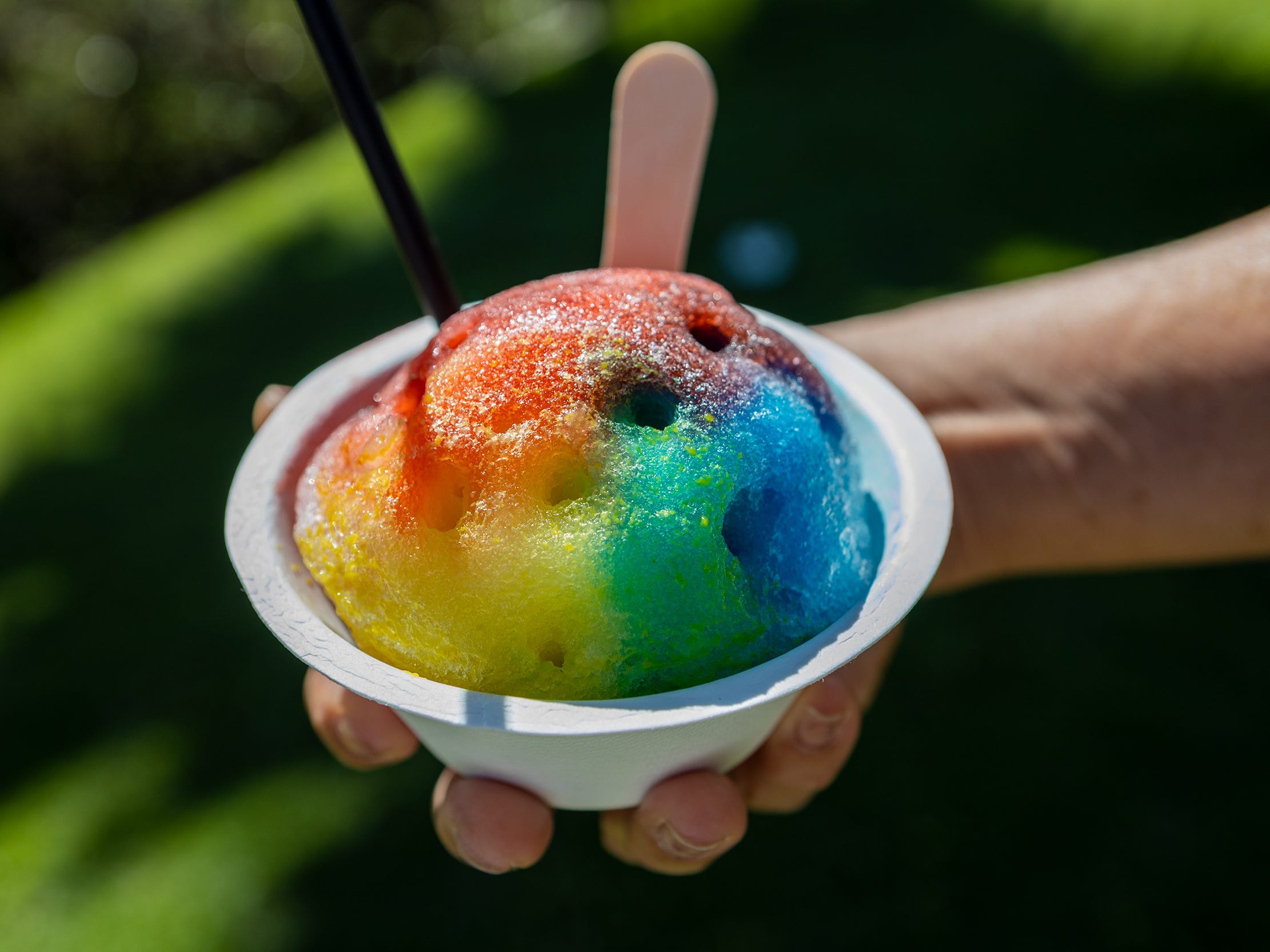 A bowl of shave ice.