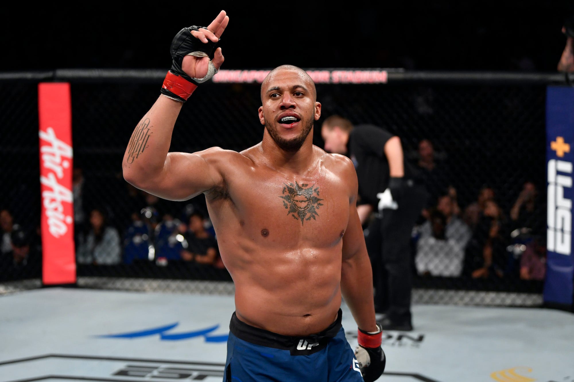 Ciryl Gane is unbeaten in 10 pro MMA bouts.