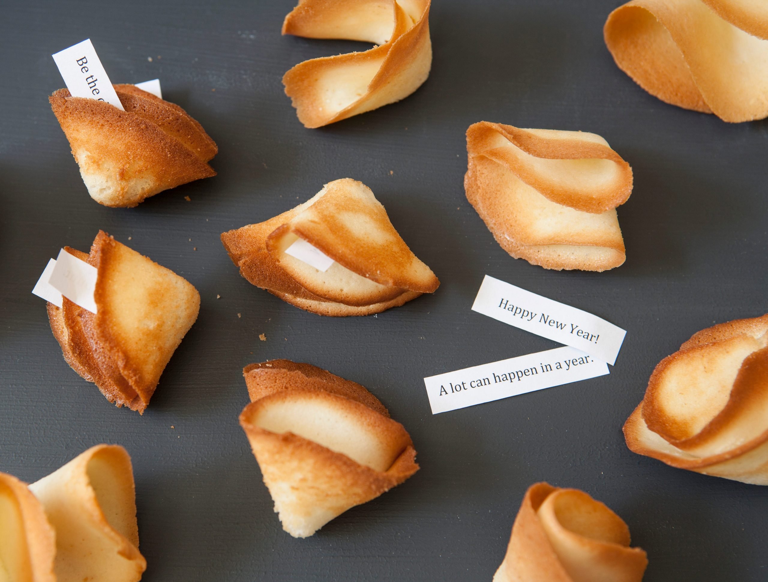 Homemade Fortune Cookies