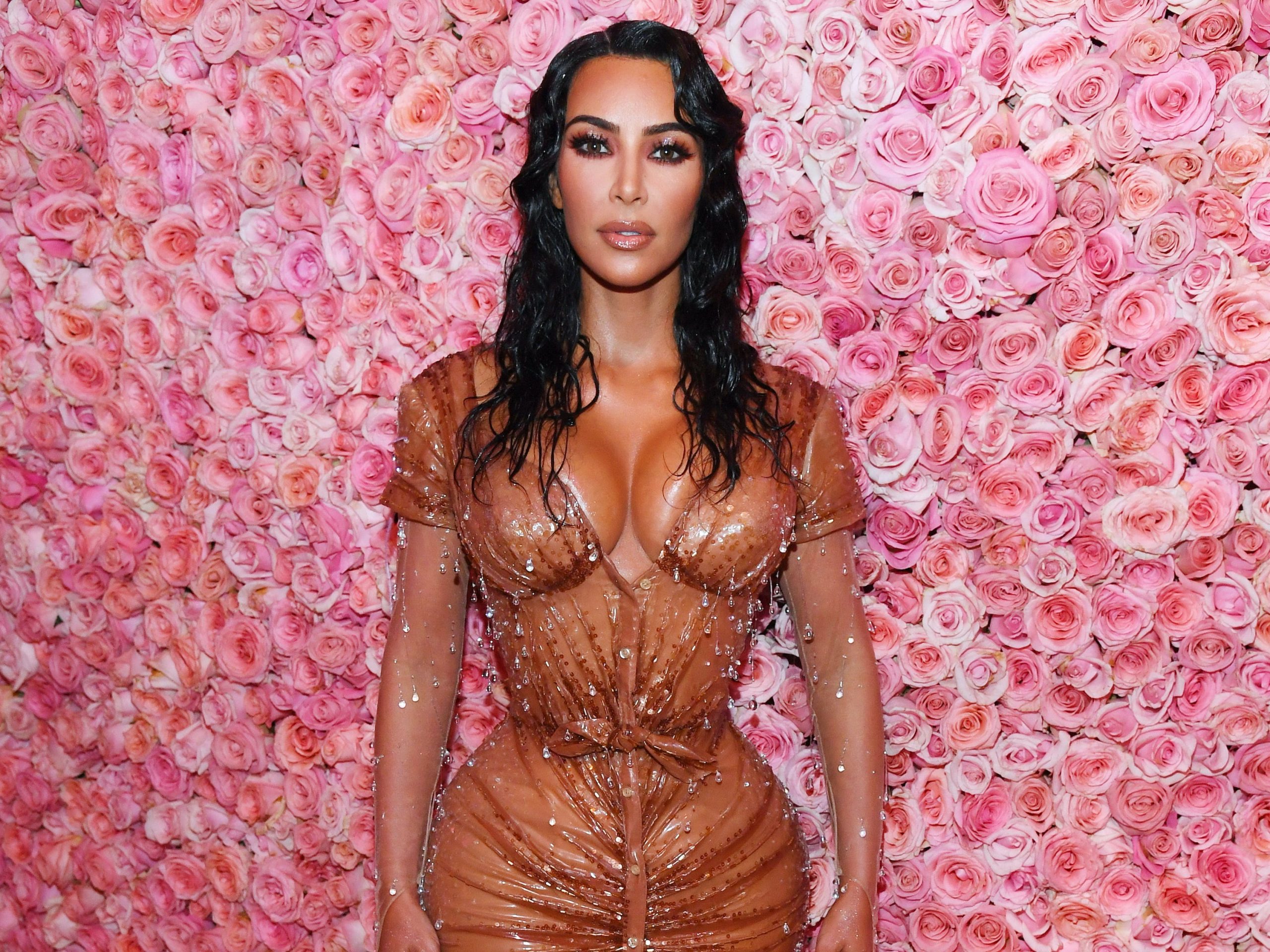 Kim Kardashian attends the 2019 Met Gala.