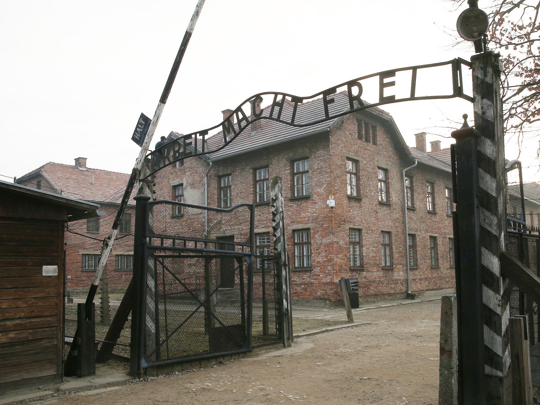 Auschwitz gate