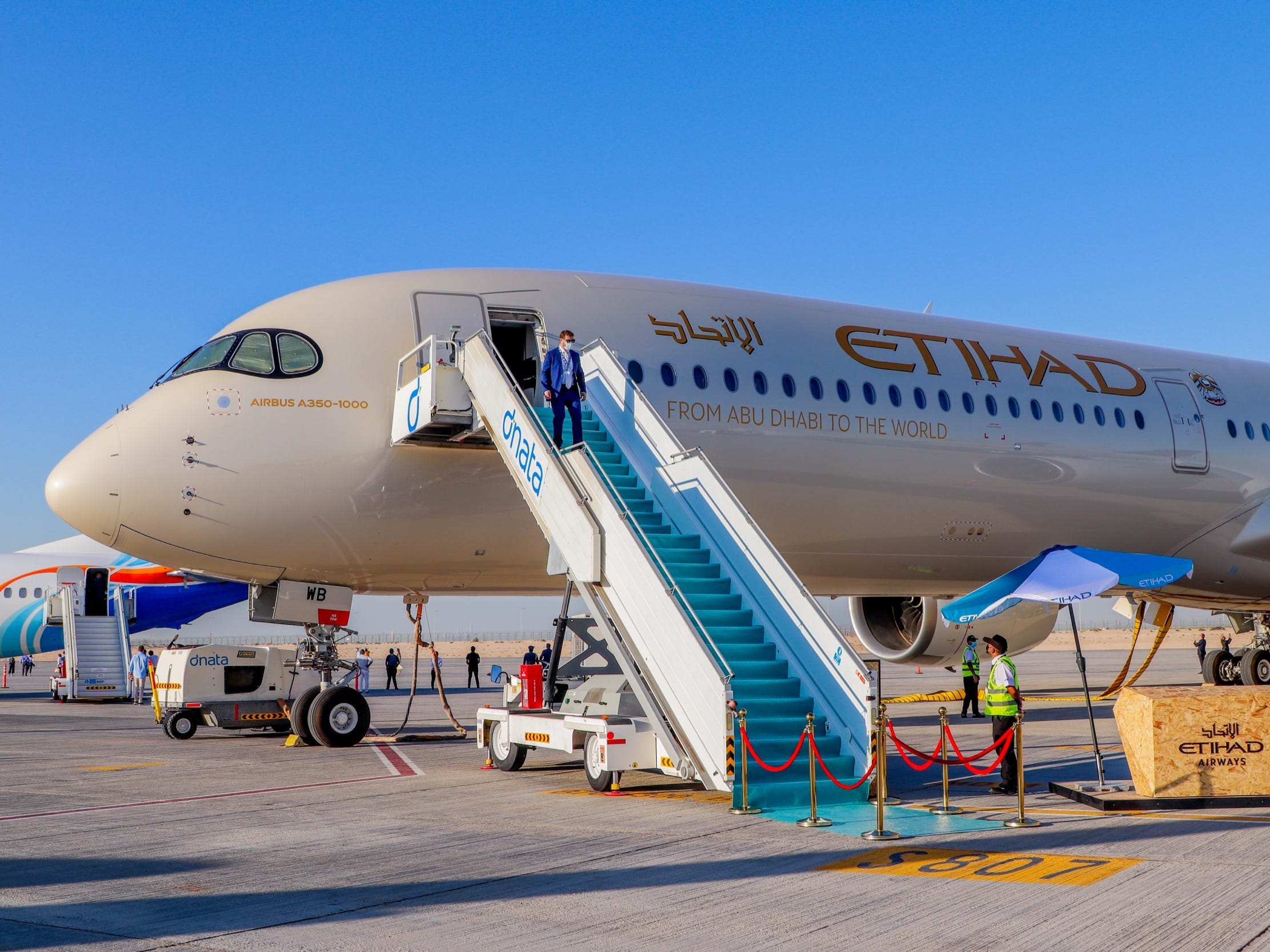 Etihad Airways Airbus A350-1000 XWB &mdash; Dubai Airshow 2021