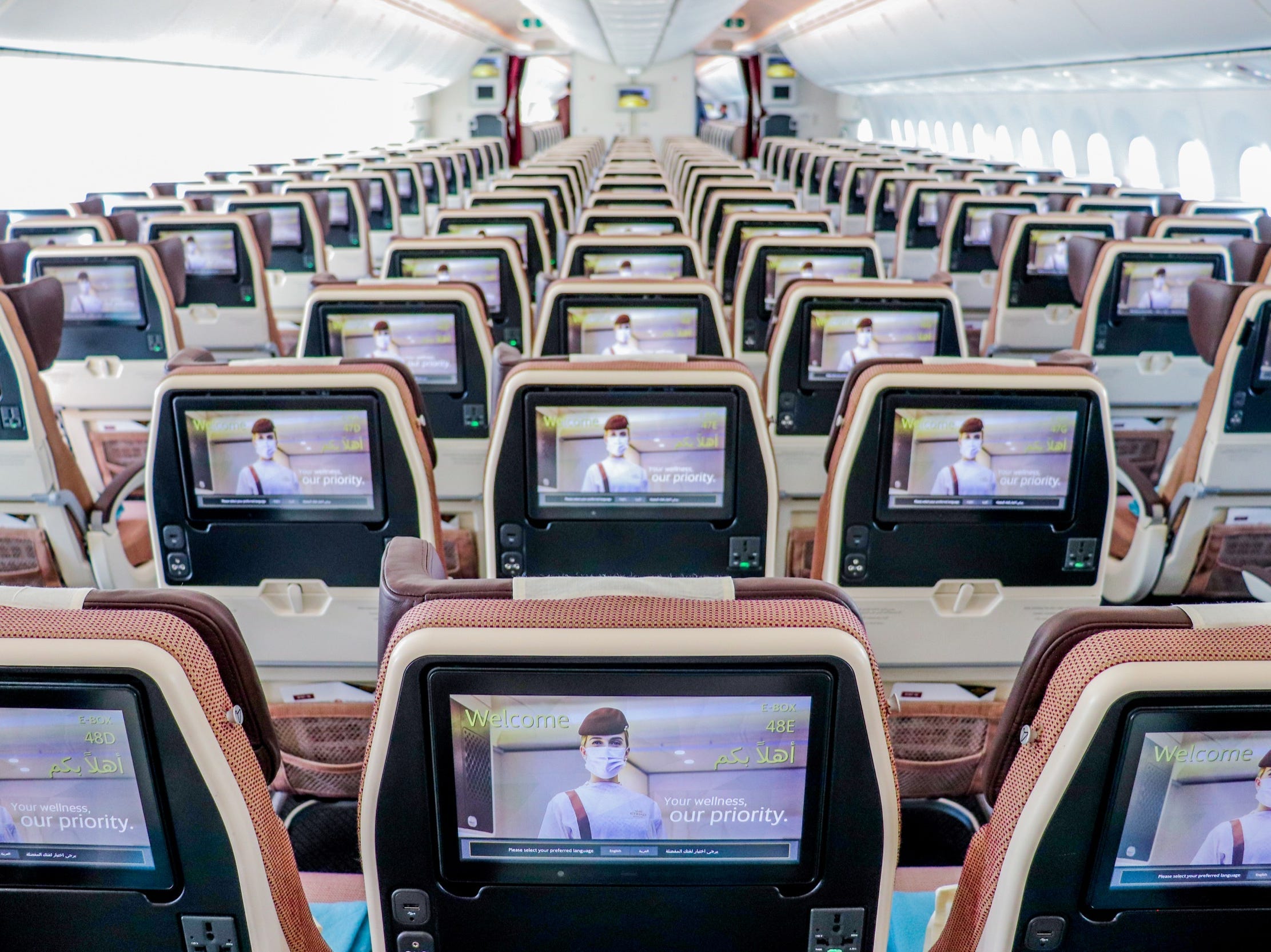 Etihad Airways Boeing 787-10 Dreamliner "Greenliner" &mdash; Dubai Airshow 2021