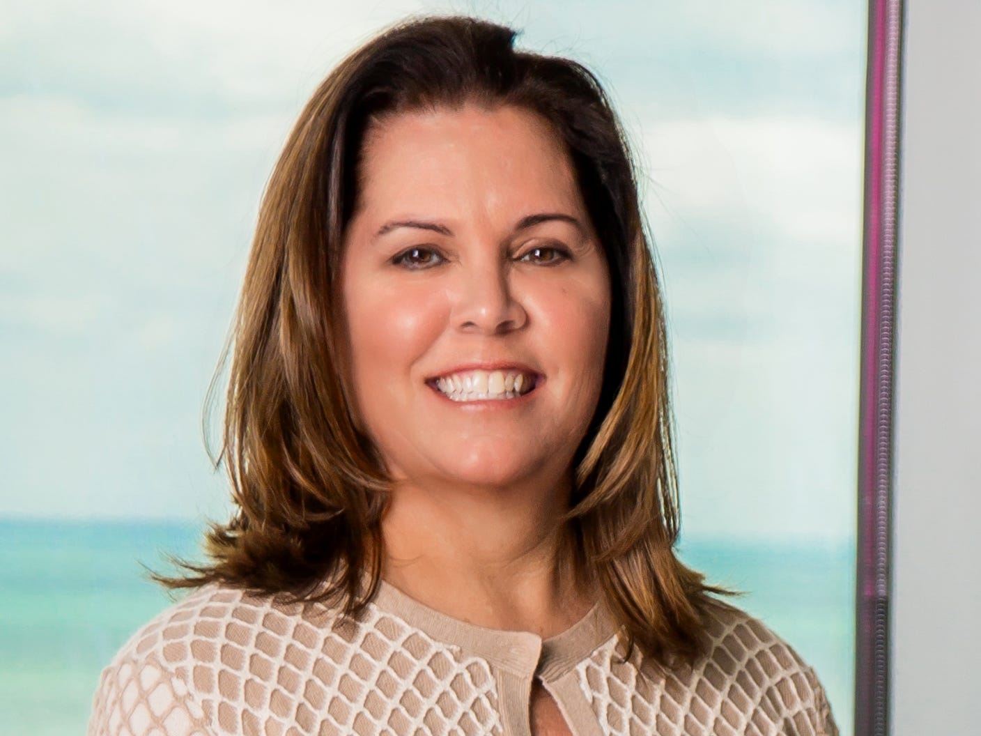 Elizabeth Hogan, the vice president of luxury sales at real estate firm Compass Florida.