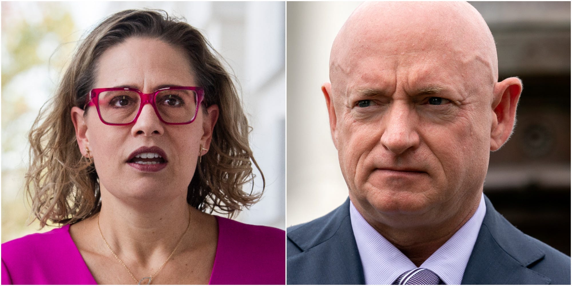 Arizona Senators Kyrsten Sinema and Mark Kelly