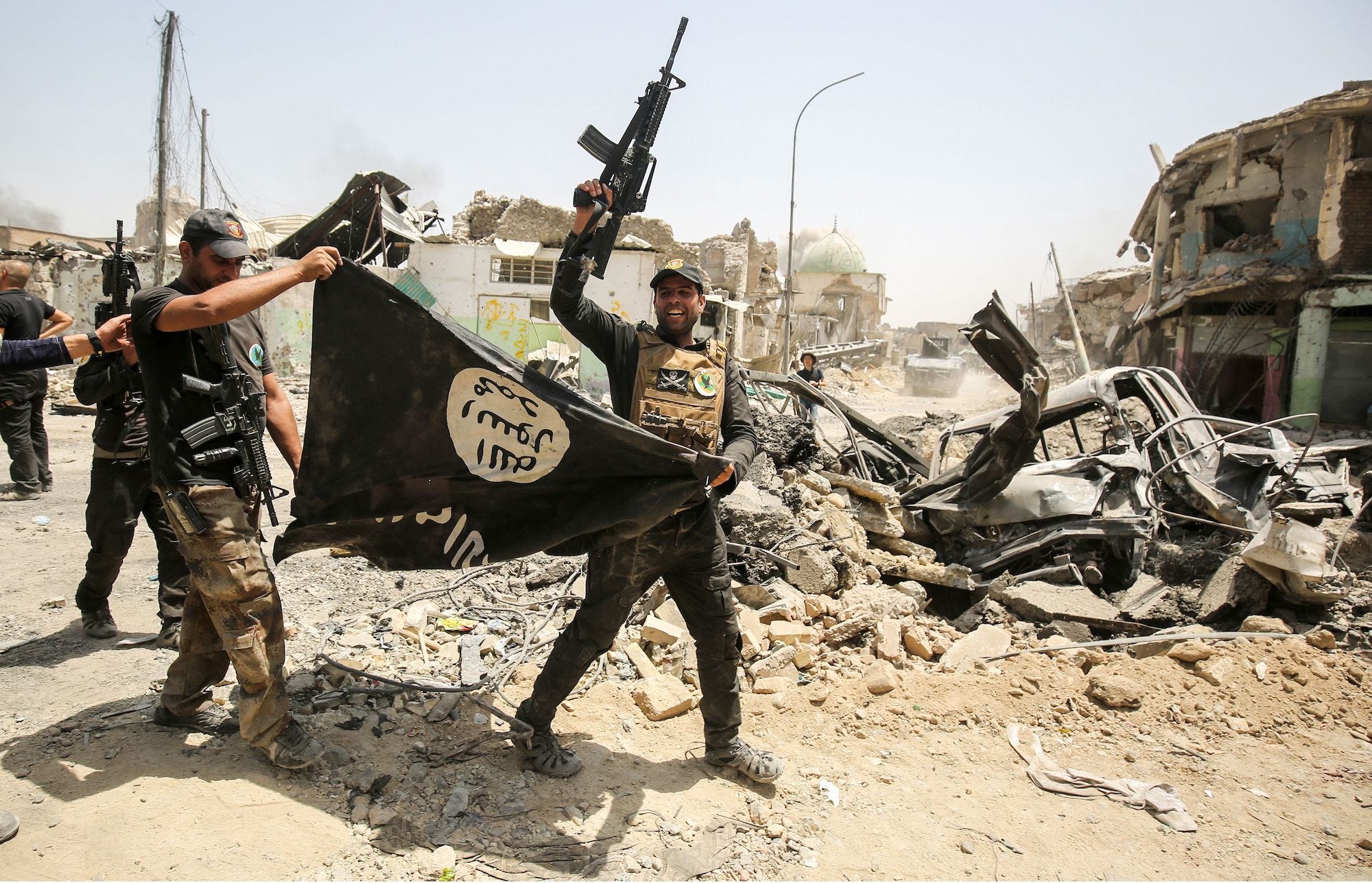 Iraq Counter-Terrorism Service in Mosul