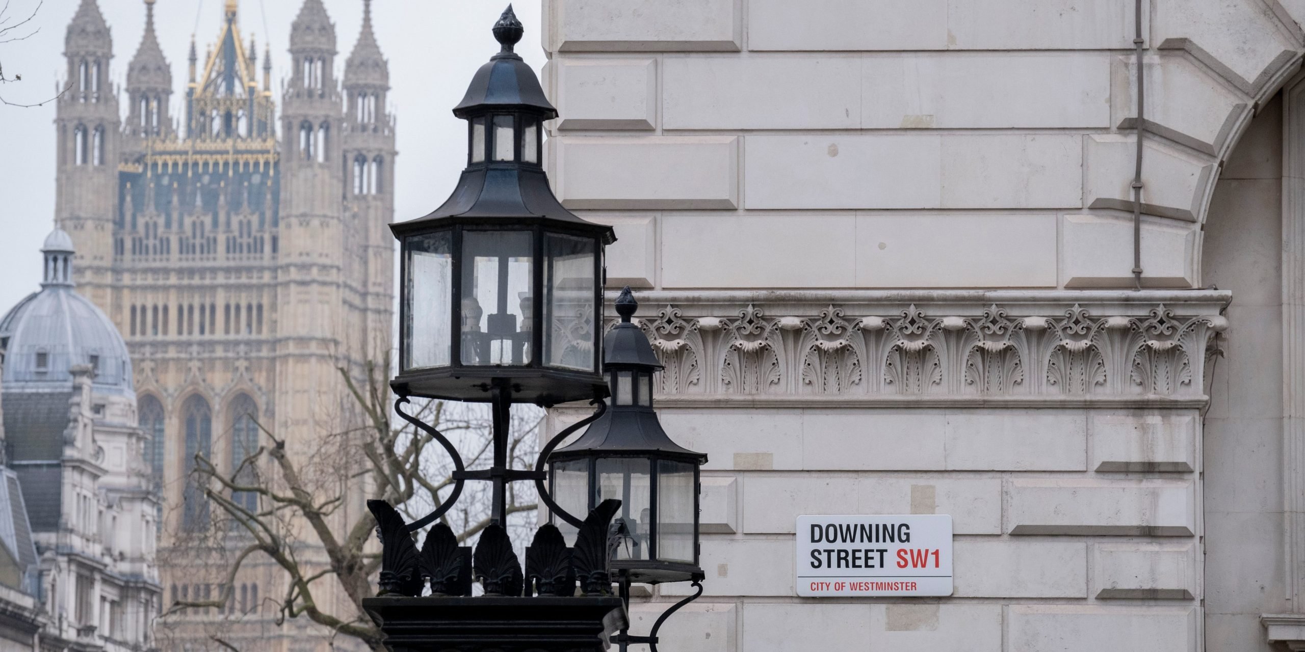 Downing Street And Parliament